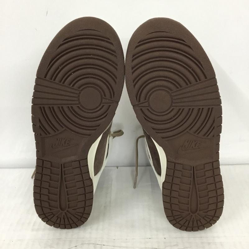 ナイキ NIKE スニーカー スニーカー DH5348-100 DUNK HI RETRO PREMIUM 26.5cm 箱有 26.5cm ロゴ、文字 ダークブラウン / ダークブラウン / X 茶 / ブラウン / X 灰 / グレー /  メンズ USED 古着 中古 10109897