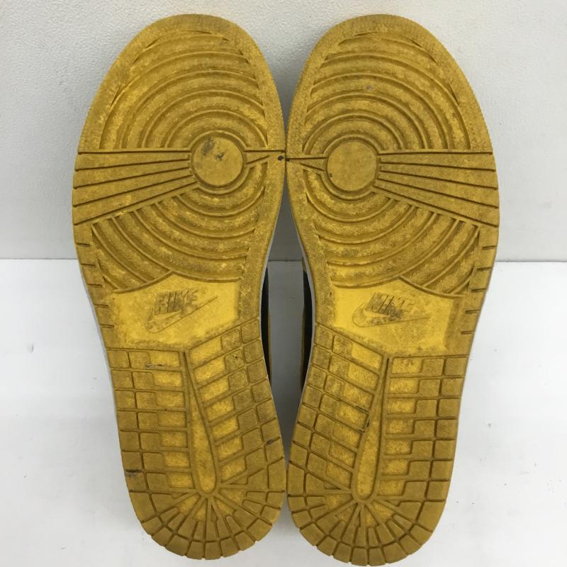 ナイキ NIKE スニーカー スニーカー AIR JORDAN 1 RETRO HIGH OG エア ジョーダン 1 レトロ HIGH OG 555088-701 28.0cm ロゴ、文字 黒 / ブラック / X 黄 / イエロー /  メンズ USED 古着 中古 10107077