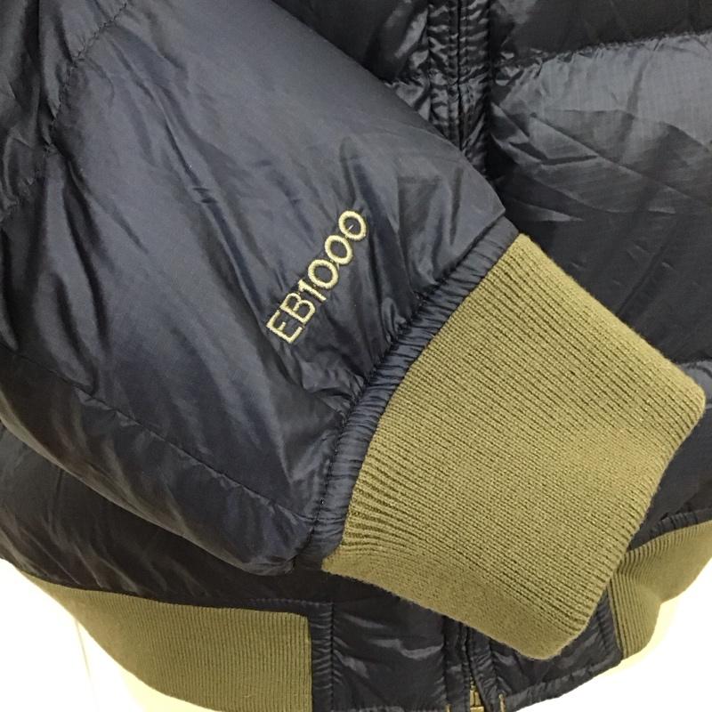 エディーバウアー Eddie Bauer ジャケット、上着 ジャンパー、ブルゾン ジップアップジャケット ダウンジャケット カジュアルジャケット アウター リバーシブル L 無地 茶 / ブラウン /  メンズ USED 古着 中古 10110405