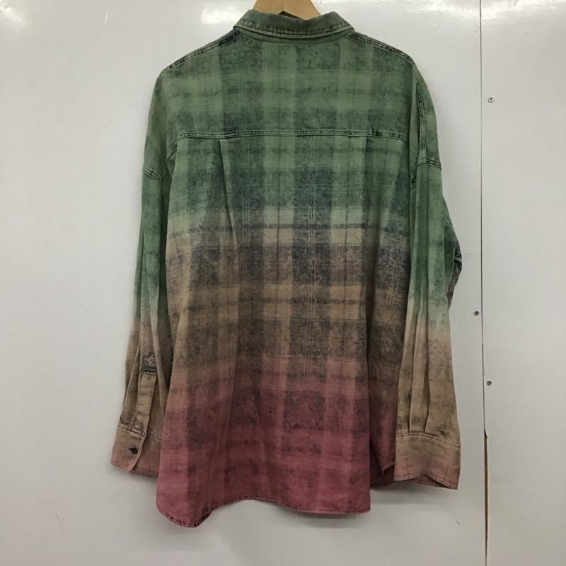 ジーナシス JEANASIS シャツ、ブラウス 長袖 FREE  マルチカラー / マルチカラー /  レディース USED 古着 中古 10146645