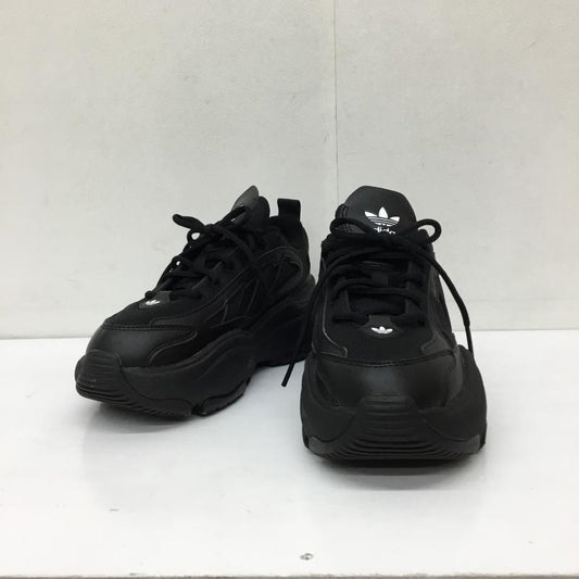 アディダス adidas スニーカー スニーカー オズガイア IG6045 23.5cm ロゴ、文字 黒 / ブラック /  レディース USED 古着 中古 10133783