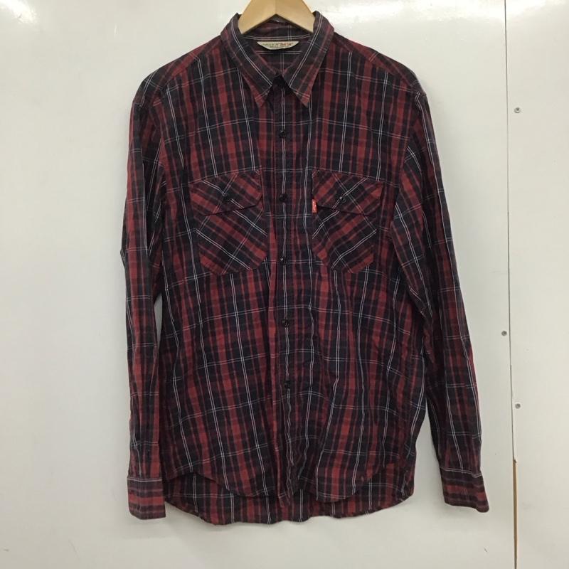 リーバイスレッドタブ Levi s RED TAB シャツ、ブラウス 長袖 長袖シャツ チェックシャツ カラーシャツ L チェック マルチカラー / マルチカラー /  メンズ USED 古着 中古 10134559