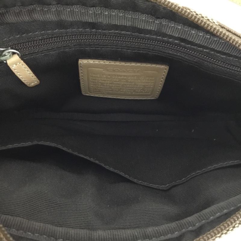 コーチ COACH ウエストバッグ ウエストバッグ ミニバッグ 総柄 ベージュ / ベージュ /  レディース USED 古着 中古 10129560