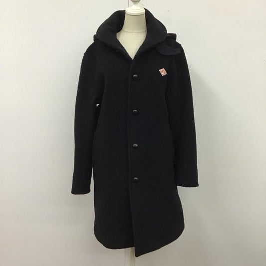 ダントン Danton コート コート一般 18a-sl-001 38 無地 黒 / ブラック /  レディース USED 古着 中古 10121542