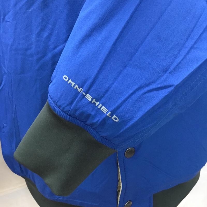 コロンビア Columbia ジャケット、上着 ジャケット、ブレザー 219pm1562 スロータースロープジャケット フリースジャケット ノーカラージャケット リバーシブル L ロゴ、文字 ベージュ / ベージュ /  メンズ USED 古着 中古 10108270