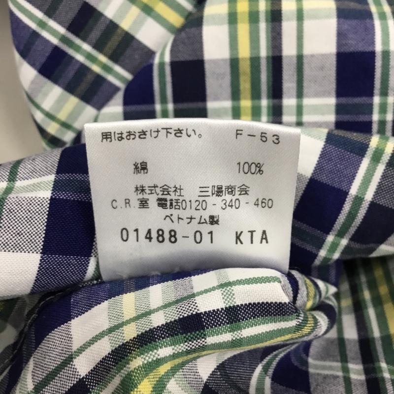 マッキントッシュフィロソフィー MACKINTOSH PHILOSOPH シャツ、ブラウス 長袖 H1M48-424-74 コットン タグ付き 40 チェック マルチカラー / マルチカラー /  メンズ USED 古着 中古 10111591