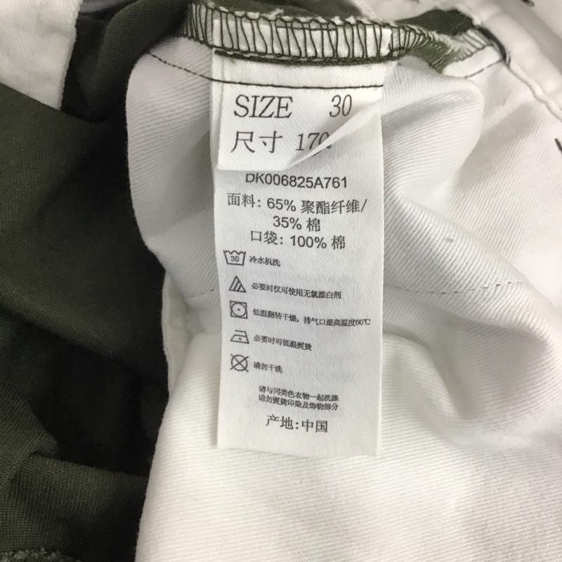 ディッキーズ Dickies パンツ ショートパンツ dk006825a761 FlatFrontWorkPantShorts ハーフパンツ カジュアルパンツ 30インチ 無地 カーキ / カーキ /  メンズ USED 古着 中古 10113025