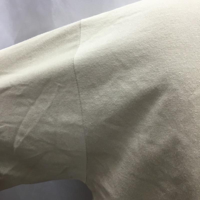 アズールバイマウジー AZUL BY MOUSSY Tシャツ 半袖 251fax90-089f 半袖カットソー プリントTシャツ L プリント ベージュ / ベージュ /  メンズ USED 古着 中古 10114358