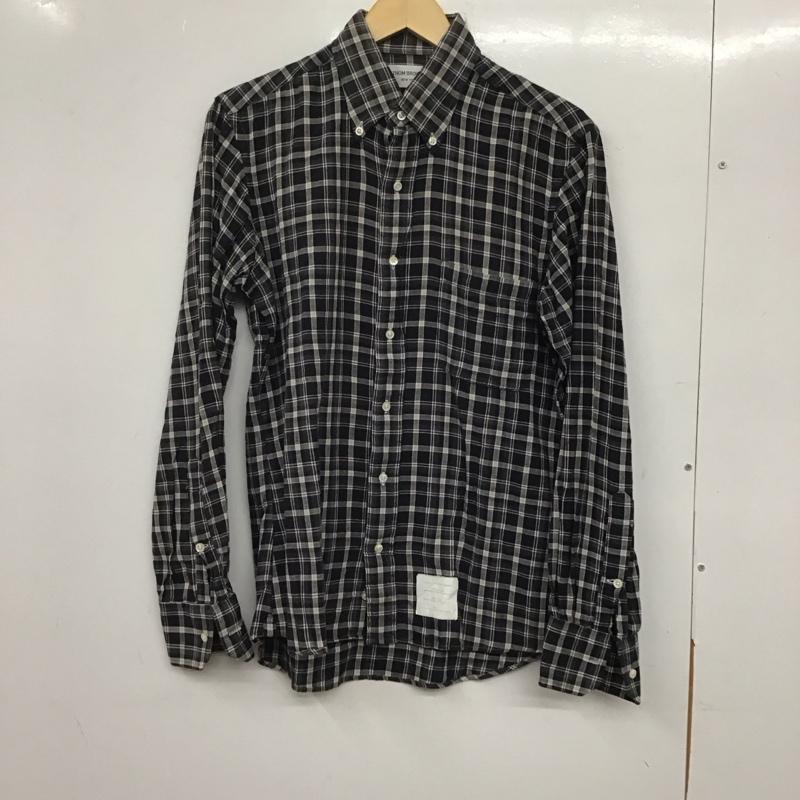 トムブラウン THOM BROWNE シャツ、ブラウス 長袖 長袖シャツ チェックシャツ カラーシャツ ボタンダウンシャツ 2 チェック マルチカラー / マルチカラー /  メンズ USED 古着 中古 10140287