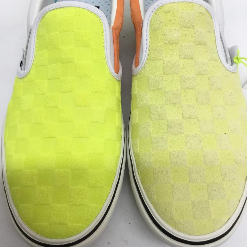 バンズ VANS スニーカー スニーカー VN0A5DY64D2 ComfyCush Ship-On x Penn 27.5cm 無地 黄 / イエロー / X 橙 / オレンジ /  メンズ USED 古着 中古 10124097