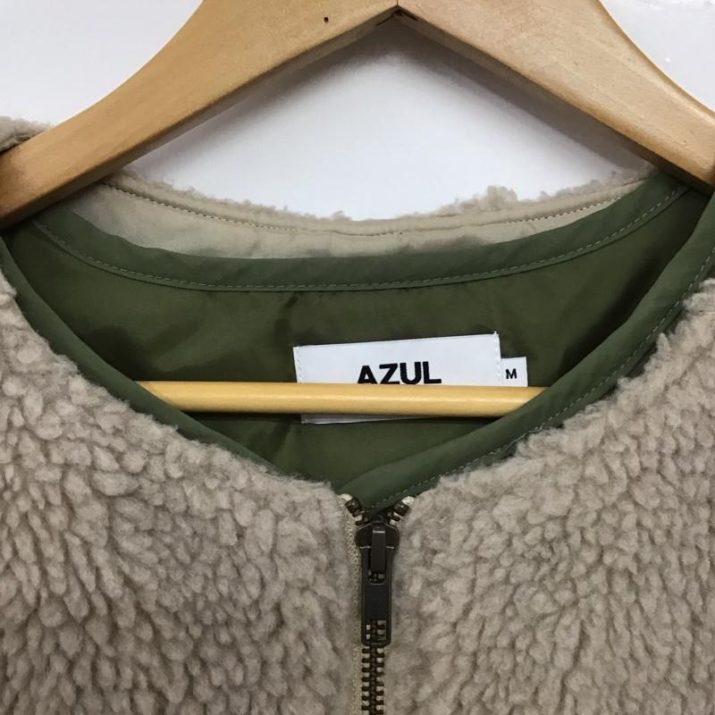 ダブルクローゼット w closet コート コート一般 リバーシブル ボア FREE 無地 薄緑 / ライトグリーン /  レディース USED 古着 中古 10145036