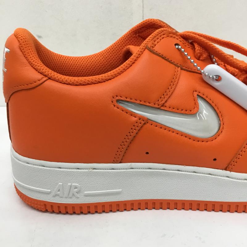 ナイキ NIKE スニーカー スニーカー FJ1044-800 AIR FORCE 1 LOW RETRO 28.0cm ロゴ、文字 橙 / オレンジ /  メンズ USED 古着 中古 10133944