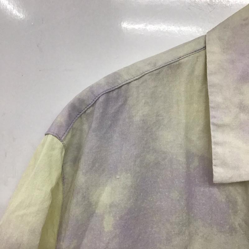 ザラ ZARA シャツ、ブラウス 半袖 半袖シャツ プリントシャツ 刺繍シャツ XL ロゴ、文字 マルチカラー / マルチカラー /  メンズ USED 古着 中古 10142612