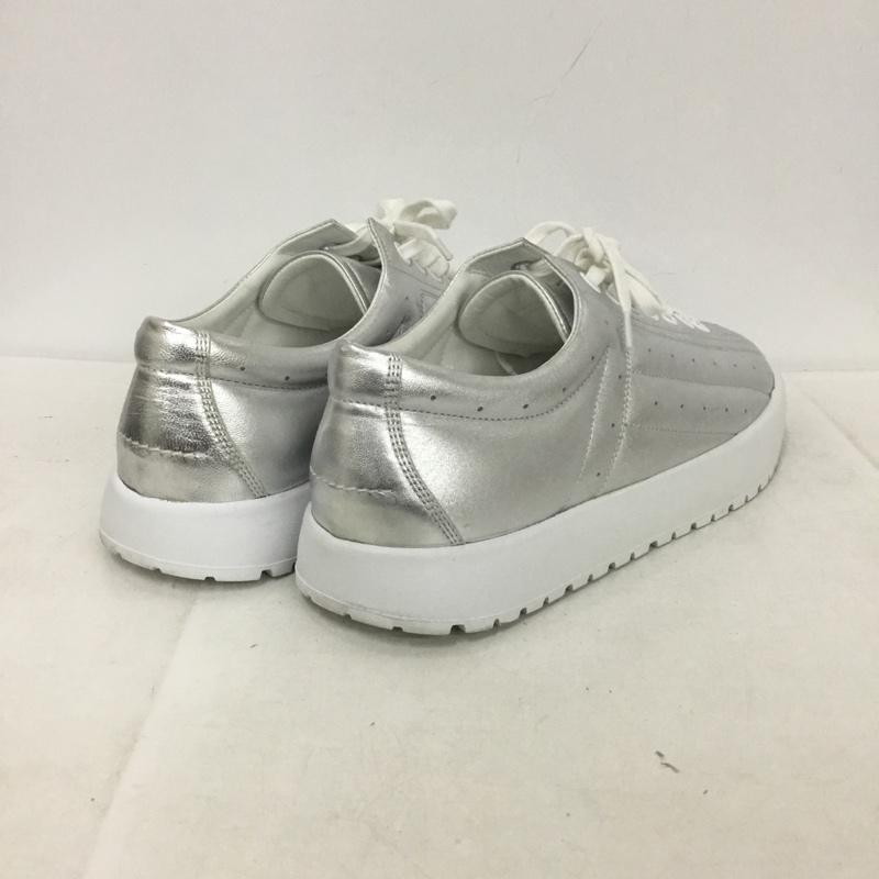 エムエムシックス MM6 スニーカー スニーカー メタリックカラー 箱有 39 無地 銀 / シルバー /  メンズ USED 古着 中古 10138000