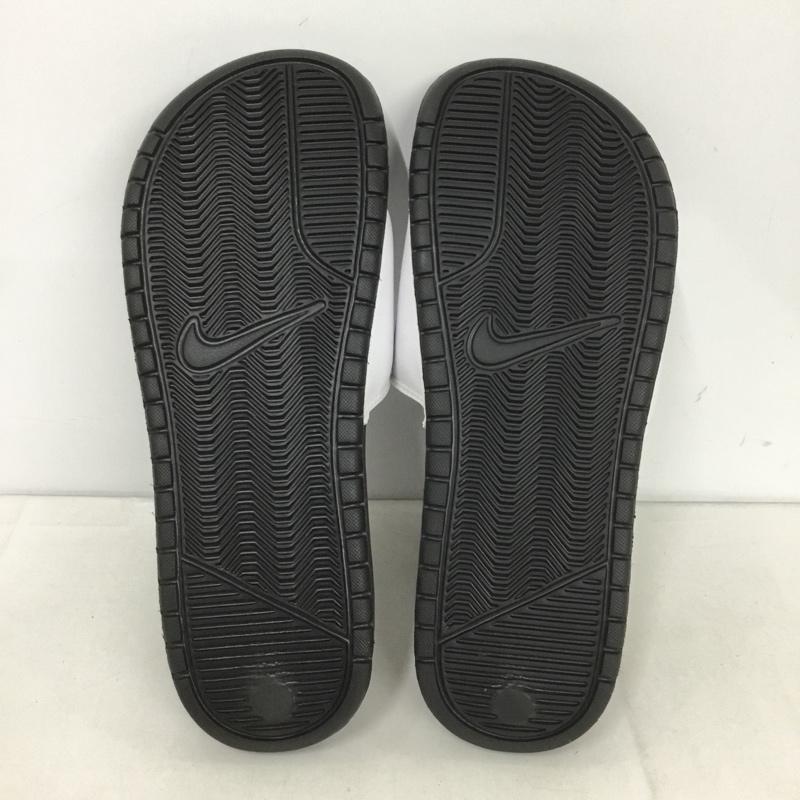 ナイキ NIKE サンダル サンダル 343880-100 ベナッシ JDI 27cm タグ付き 27.0cm ロゴ、文字 白 / ホワイト / X 黒 / ブラック /  メンズ USED 古着 中古 10140167