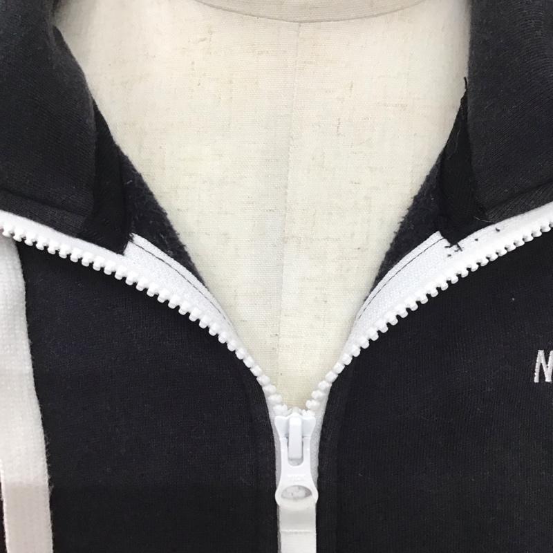 ザノースフェイス THE NORTH FACE パーカー 長袖 nt11530 REARVIEWFULLZIPHOODIE ジップアップパーカー 長袖パーカー フード付きパーカー XL ロゴ、文字 黒 / ブラック /  メンズ USED 古着 中古 10124262