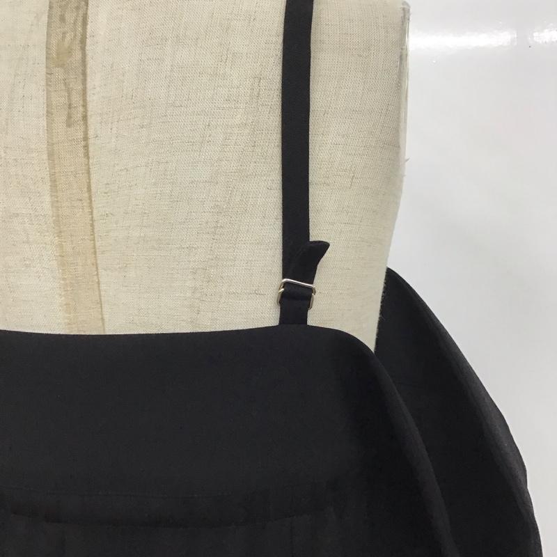 ヨウジヤマモト Yohji Yamamoto サロペット・オーバーオール サロペット、オーバーオール ウール 1 無地 黒 / ブラック /  レディース USED 古着 中古 10112144