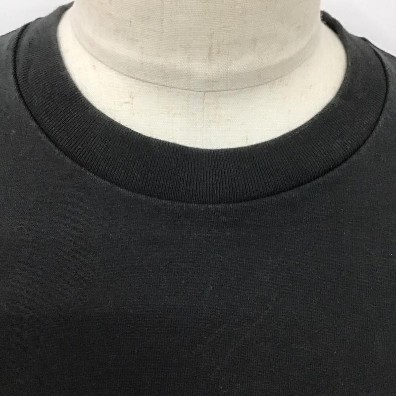 ジャーナルスタンダード JOURNAL STANDARD カットソー 長袖 長袖カットソー プリントカットソー クルーネック 長袖プリントTシャツ L ロゴ、文字 黒 / ブラック /  メンズ USED 古着 中古 10126516