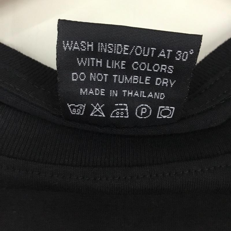 古着 USED Tシャツ 半袖 半袖カットソー プリントTシャツ クルーネックカットソー L プリント 黒 / ブラック /  メンズ USED 古着 中古 10108358