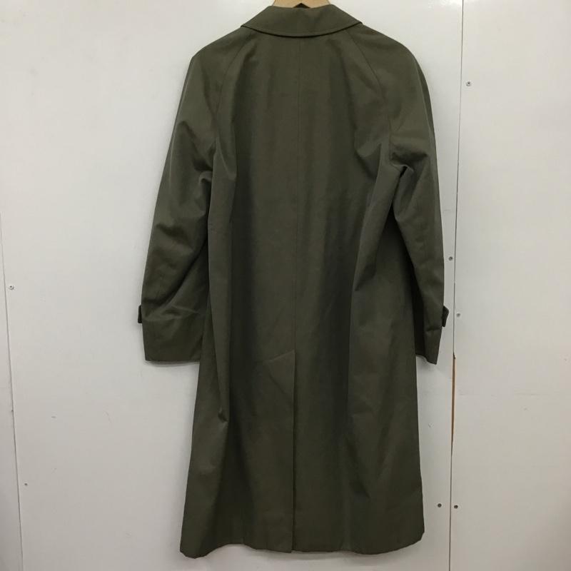 アクアスキュータム Aquascutum コート コート一般 ロングコート カラージャケット アウター フロントボタン 70s 80s 無地 カーキ / カーキ /  メンズ USED 古着 中古 10150984