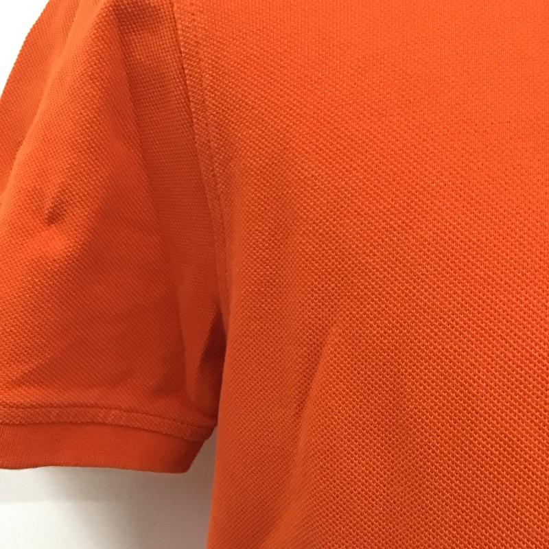 トミーヒルフィガー TOMMY HILFIGER ポロシャツ 半袖 0282511 L ワンポイント 橙 / オレンジ /  メンズ USED 古着 中古 10112939