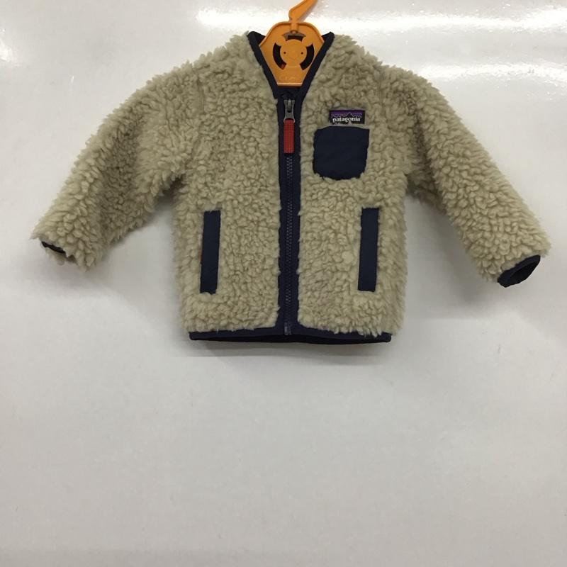 パタゴニア patagonia ジャケット、上着 ジャケット、ブレザー 61025fa20 フリースジャケット ジップアップジャケット アウター ロゴ、文字 アイボリー / アイボリー /  ボーイズ USED 古着 中古 10135094