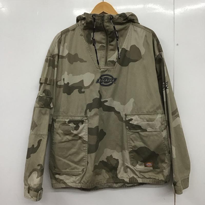 ディッキーズ Dickies ジャケット、上着 ジャンパー、ブルゾン プルオーバージャケットパーカー アウター XL カモフラージュ柄・迷彩 マルチカラー / マルチカラー /  メンズ USED 古着 中古 10149128