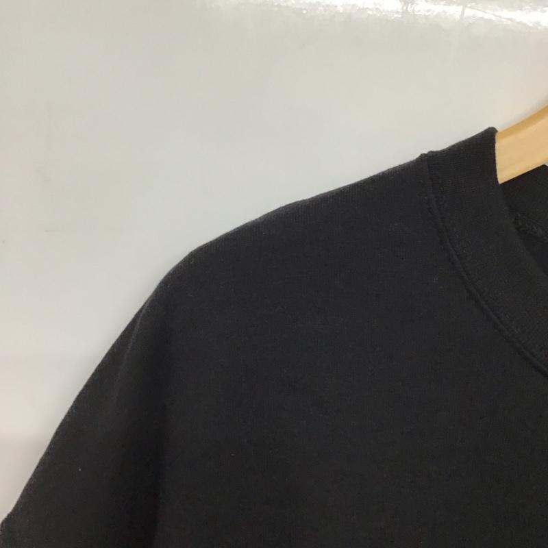 チャンピオン Champion トレーナー 長袖 長袖トレーナー スウェット クルーネック プルオーバー XL 無地 黒 / ブラック /  メンズ USED 古着 中古 10144572