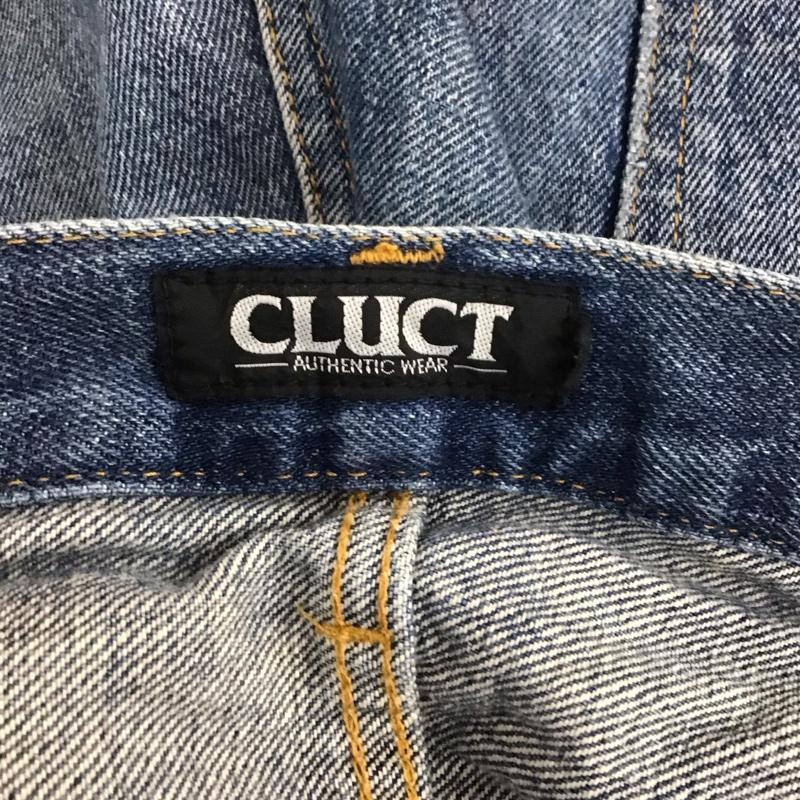 クラクト CLUCT パンツ デニム、ジーンズ デニムパンツ ストレートパンツ スリムパンツ カジュアルパンツ L 無地 インディゴ / インディゴ /  メンズ USED 古着 中古 10109158