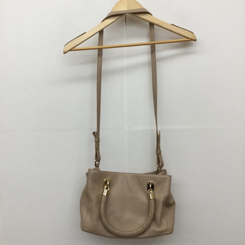 コールハーン COLE HAAN ショルダーバッグ ショルダーバッグ 無地 ベージュ / ベージュ /  レディース USED 古着 中古 10133940