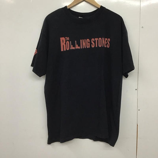 古着 USED Tシャツ 半袖 半袖カットソー プリントTシャツ rollingstones 2005年 biggerbadabang L ロゴ、文字 ダークグレー / ダークグレー /  メンズ USED 古着 中古 10149122