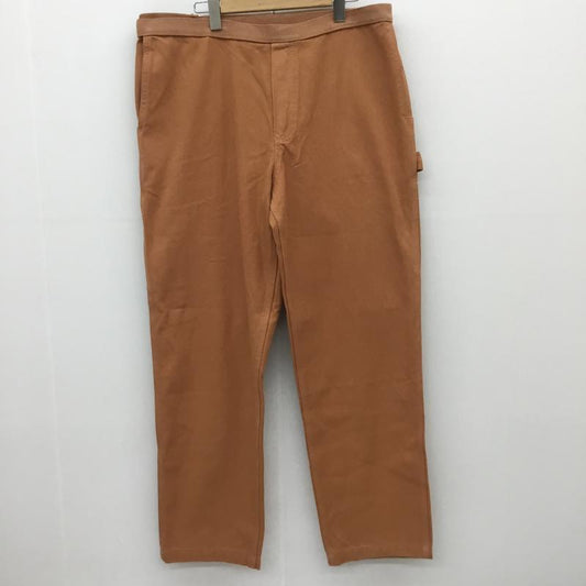 ブレインデット BRAIN DEAD パンツ ワークパンツ、ペインターパンツ XL ワンポイント X 無地 茶 / ブラウン /  メンズ USED 古着 中古 10119971