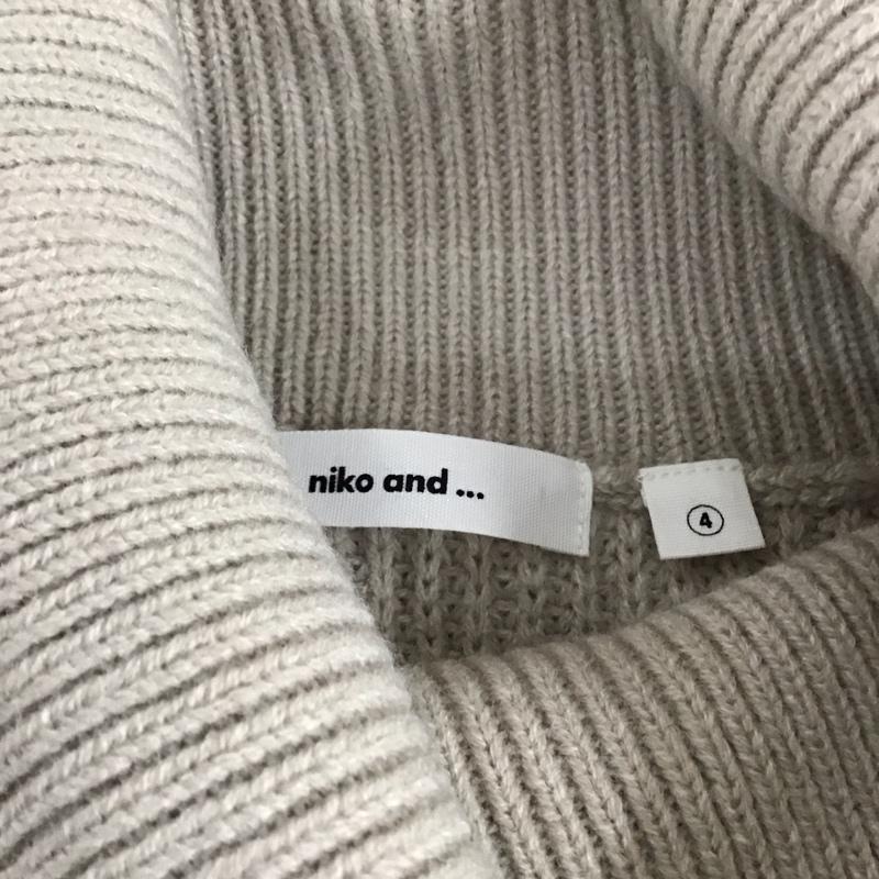 ニコアンド niko and... ベスト ベスト L 無地 ベージュ / ベージュ /  レディース USED 古着 中古 10120278