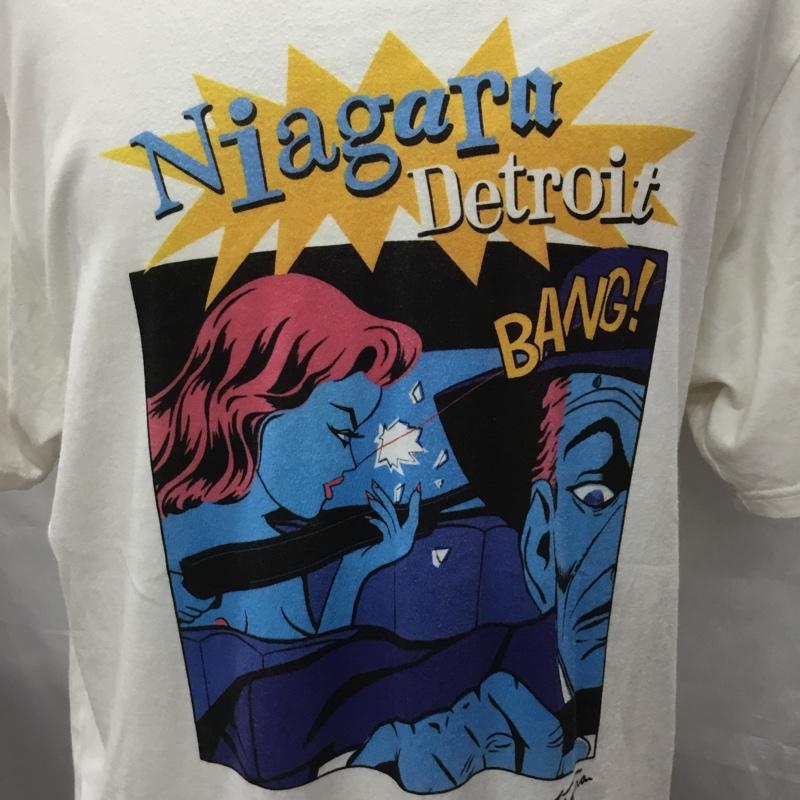 ヒステリックグラマー HYSTERIC GLAMOUR Tシャツ 半袖 半袖カットソー プリントTシャツ クルーネックカットソー L プリント マルチカラー / マルチカラー /  メンズ USED 古着 中古 10118642