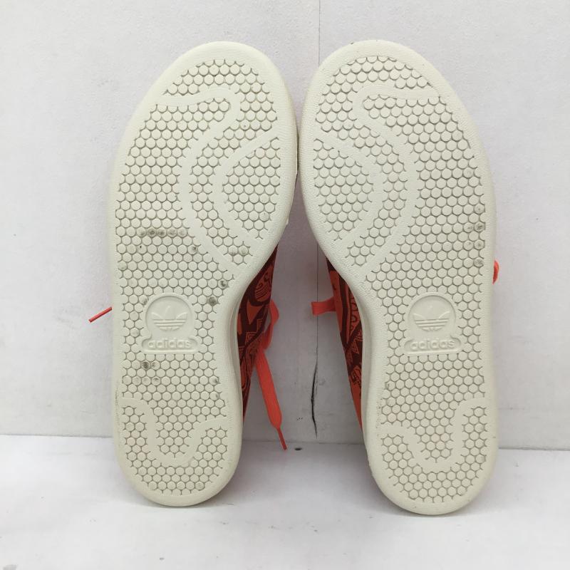 アディダス adidas スニーカー スニーカー HP5575 DISNEY モアナ スタンスミス 24.0cm 総柄 X キャラクター 橙 / オレンジ / X 白 / ホワイト /  レディース USED 古着 中古 10133473