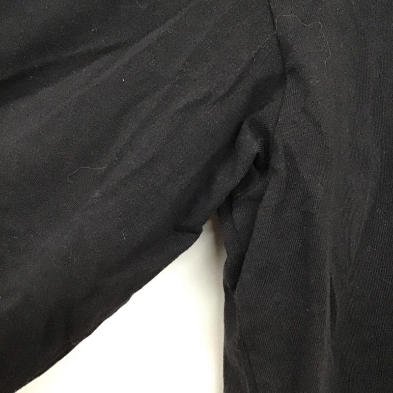 デウスエクスマキナ DEUS EX MACHINA カットソー 長袖 長袖カットソー プリントカットソー クルーネック XS ロゴ、文字 黒 / ブラック /  メンズ USED 古着 中古 10128781