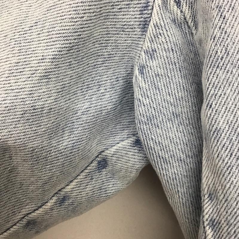 ザラ ZARA シャツ、ブラウス 半袖 デニムシャツ タグ付 L 無地 水色 / ライトブルー /  レディース USED 古着 中古 10151241