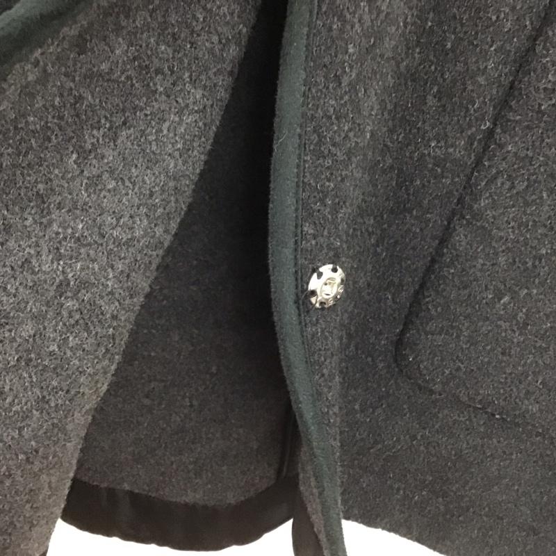 インデックス index ジャケット、上着 ジャンパー、ブルゾン カジュアルジャケット アウター フード付きジャケット M 無地 ダークグレー / ダークグレー /  レディース USED 古着 中古 10147628