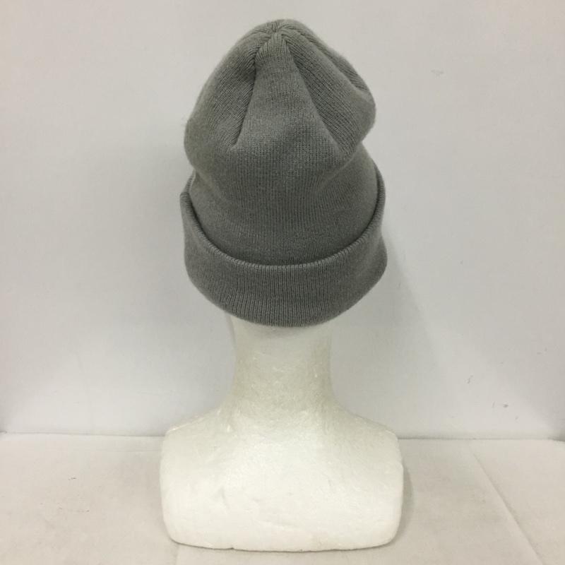 ニューエラ NEW ERA 帽子 ニット帽 ロゴ、文字 灰 / グレー /  メンズ USED 古着 中古 10136953