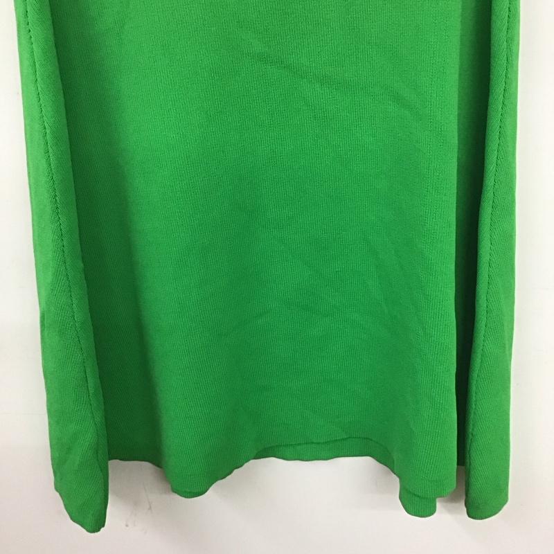 ザラ ZARA ワンピース ミニスカート M 無地 緑 / グリーン /  レディース USED 古着 中古 10139368