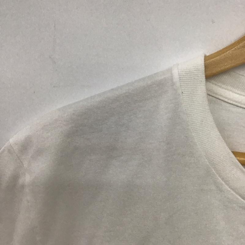 グラニフ graniph Tシャツ 半袖 半袖カットソー プリントTシャツ クルーネックカットソー L プリント 白 / ホワイト /  メンズ USED 古着 中古 10149119