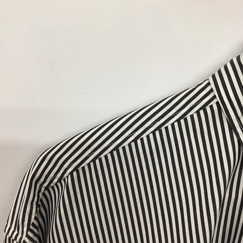 ネイバーフッド NEIGHBORHOOD シャツ、ブラウス 長袖 251benh-shm03 STRIPE SHIRTLS 長袖シャツ M ストライプ 白 / ホワイト / X 黒 / ブラック /  メンズ USED 古着 中古 10132284