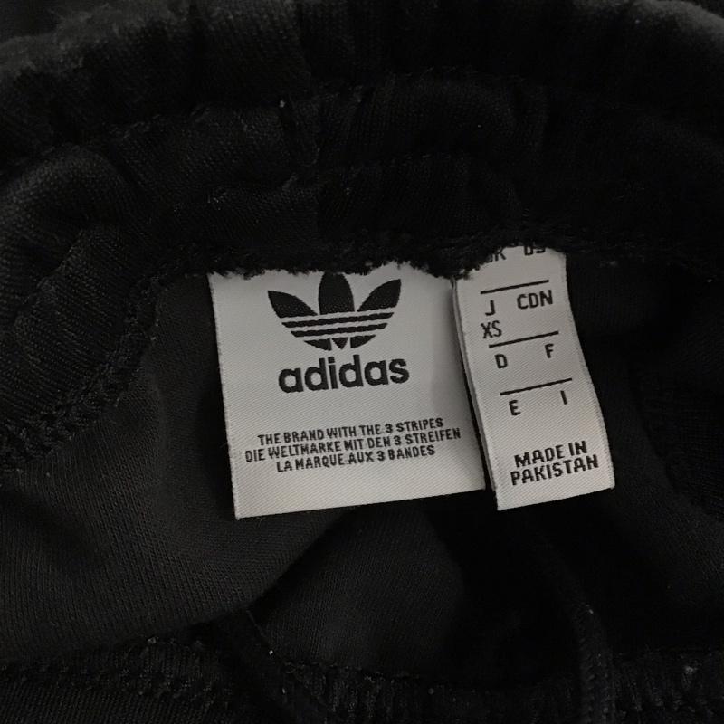 アディダス adidas ボトムス ボトムス FM3323 Originals Super Gril TRACK トラックパンツ XS ロゴ、文字 黒 / ブラック /  レディース USED 古着 中古 10141275