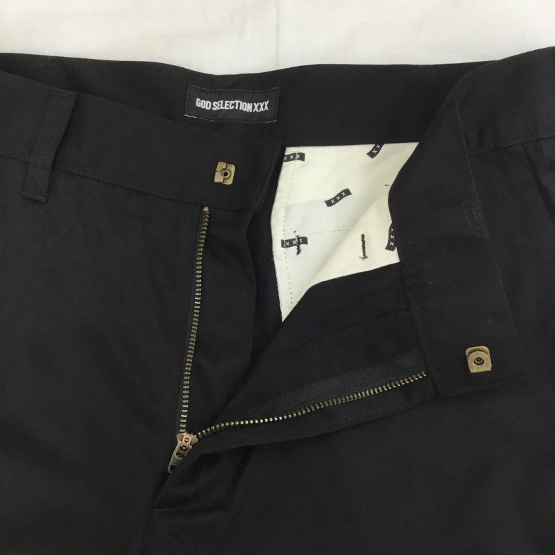 ゴッドセレクショントリプルエックス GOD SELECTION XXX パンツ チノパン GX-S23-PT-06 Chino Pants L 総柄 黒 / ブラック /  メンズ USED 古着 中古 10112599