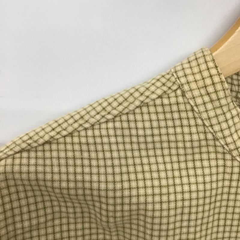 チャオパニックティピー CIAOPANIC TYPY シャツ、ブラウス 長袖 長袖シャツ チェックシャツ ノーカラーシャツ L チェック マルチカラー / マルチカラー /  メンズ USED 古着 中古 10150559