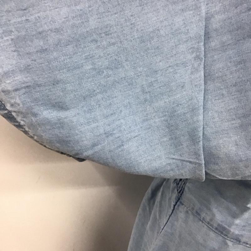 ザラ ZARA ワンピース ロングスカート S 無地 水色 / ライトブルー /  レディース USED 古着 中古 10107218