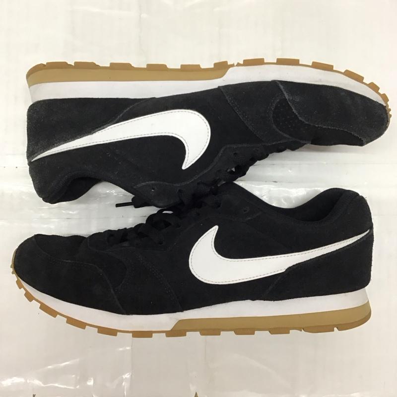 ナイキ NIKE スニーカー スニーカー AQ9211-001 MD RUNNER 2 SUEDE 28cm 28.0cm ロゴ、文字 黒 / ブラック /  メンズ USED 古着 中古 10114525