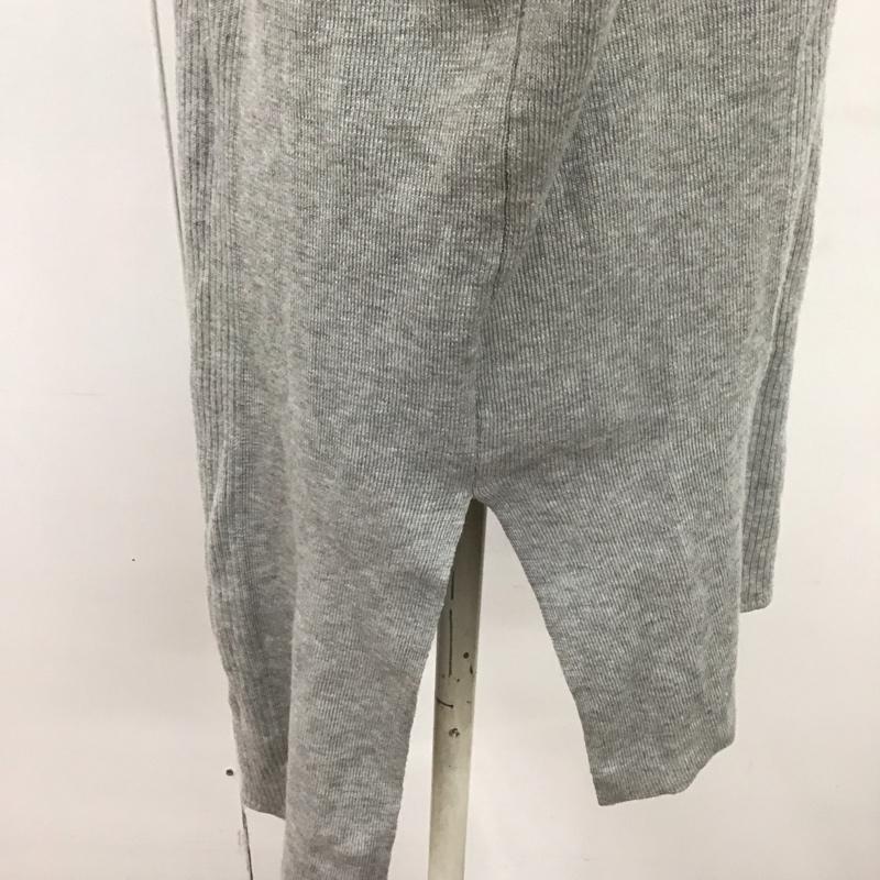 アーバンリサーチ URBAN RESEARCH チュニック 長袖 RA27-22Y711 リサイクルポリエステルリブチュニックニット FREE 無地 灰 / グレー /  レディース USED 古着 中古 10125065