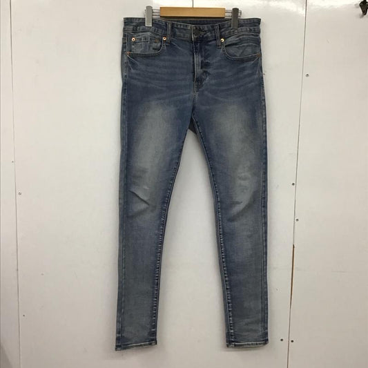 アメリカンイーグル AMERICANEAGLE パンツ デニム、ジーンズ デニムパンツ スリムパンツ カジュアルパンツ ストレッチパンツ 34 無地 インディゴ / インディゴ /  メンズ USED 古着 中古 10144940