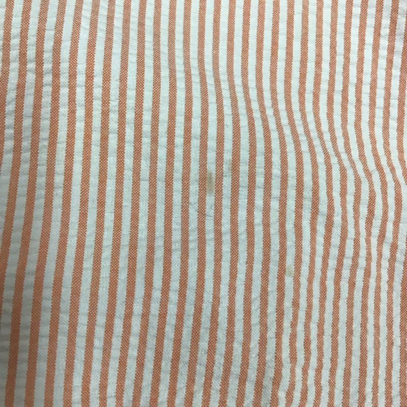 ポロバイラルフローレン Polo by RALPH LAUREN シャツ、ブラウス 半袖 半袖シャツ ストライプシャツ ボタンダウンシャツ ストライプ 白 / ホワイト / X 橙 / オレンジ /  ボーイズ USED 古着 中古 10111015